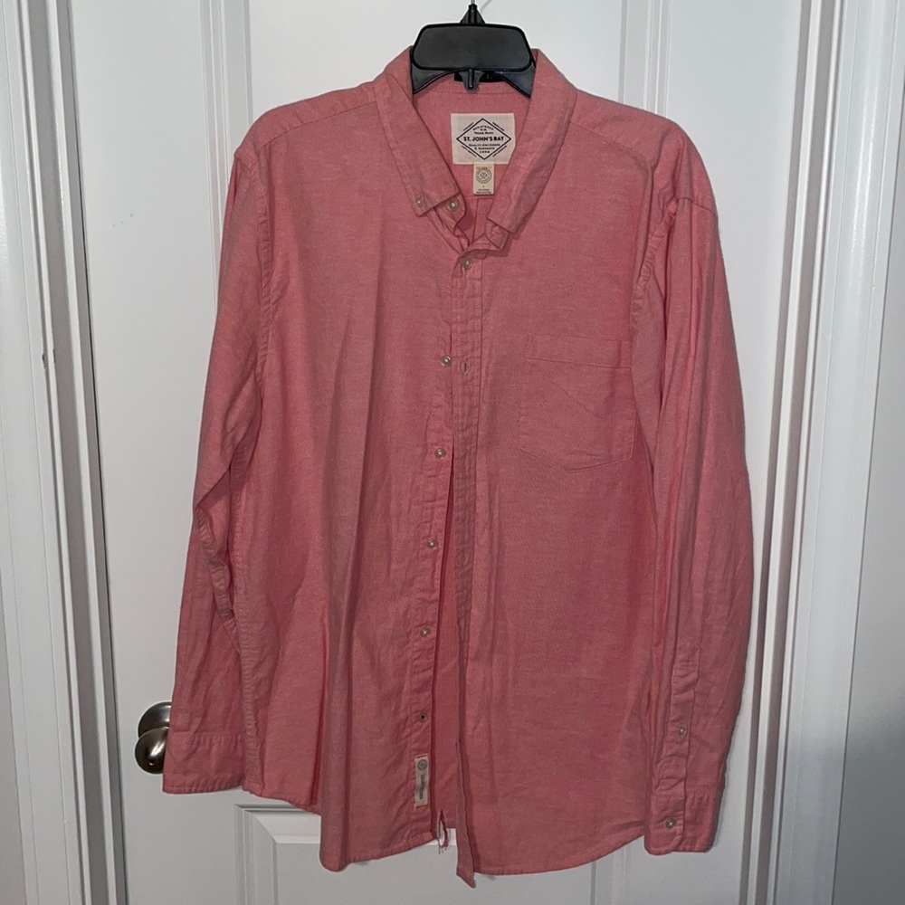 Pink Oxford style shirt
